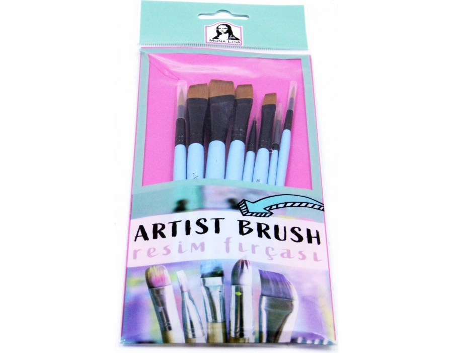 Mona lisa Çok Amaçlı Fırça Seti 8 Parça Multi purpose Brushes