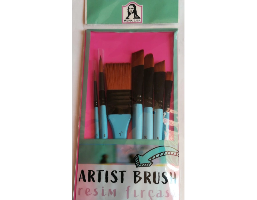 Mona lisa Çok Amaçlı Fırça Seti 7 Parça Multi purpose Brushes