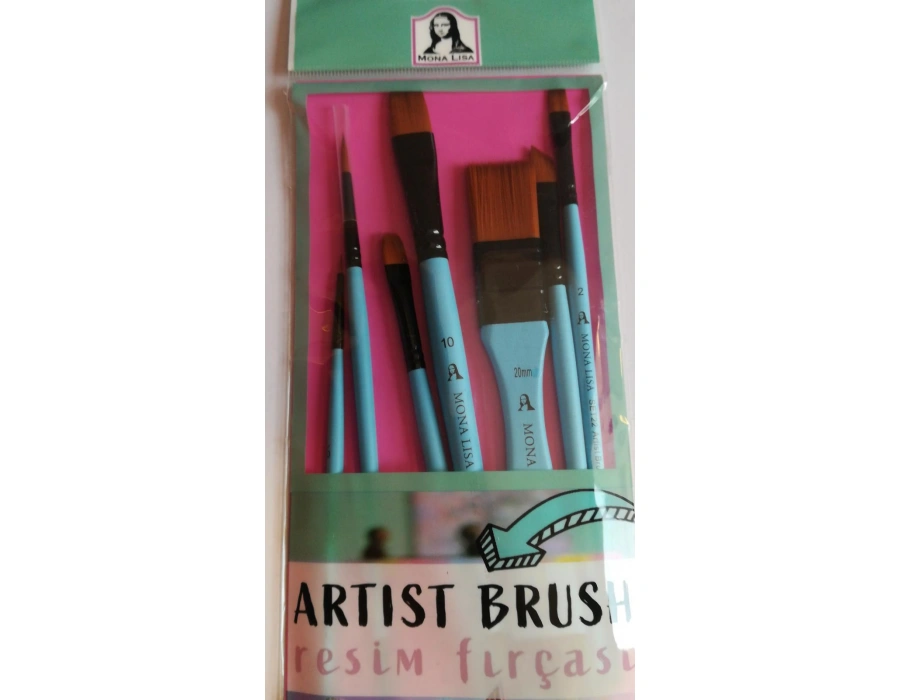 Mona lisa Çok Amaçlı Fırça Seti 7 Parça Multi purpose Brushes