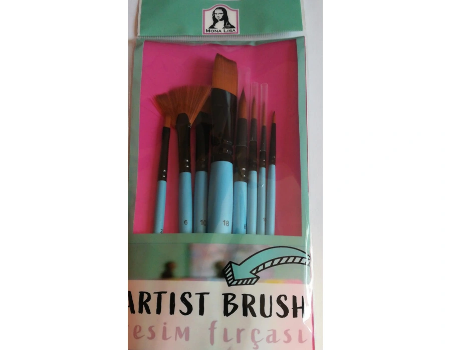 Mona lisa Çok Amaçlı Fırça Seti 8 Parça Multi purpose Brushes