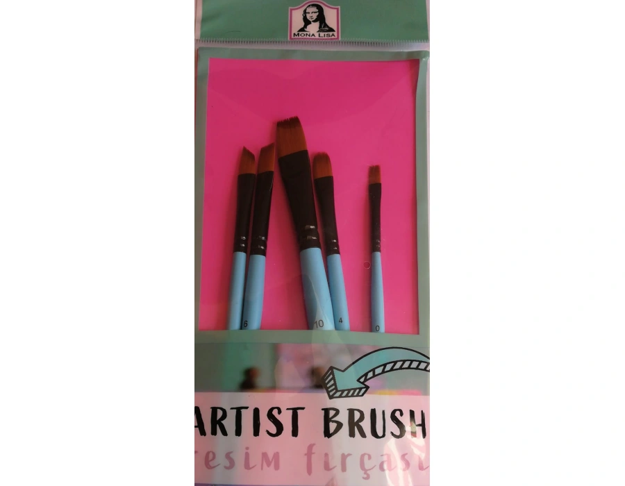 Mona lisa Çok Amaçlı Fırça Seti 5 Parça Multi purpose Brushes
