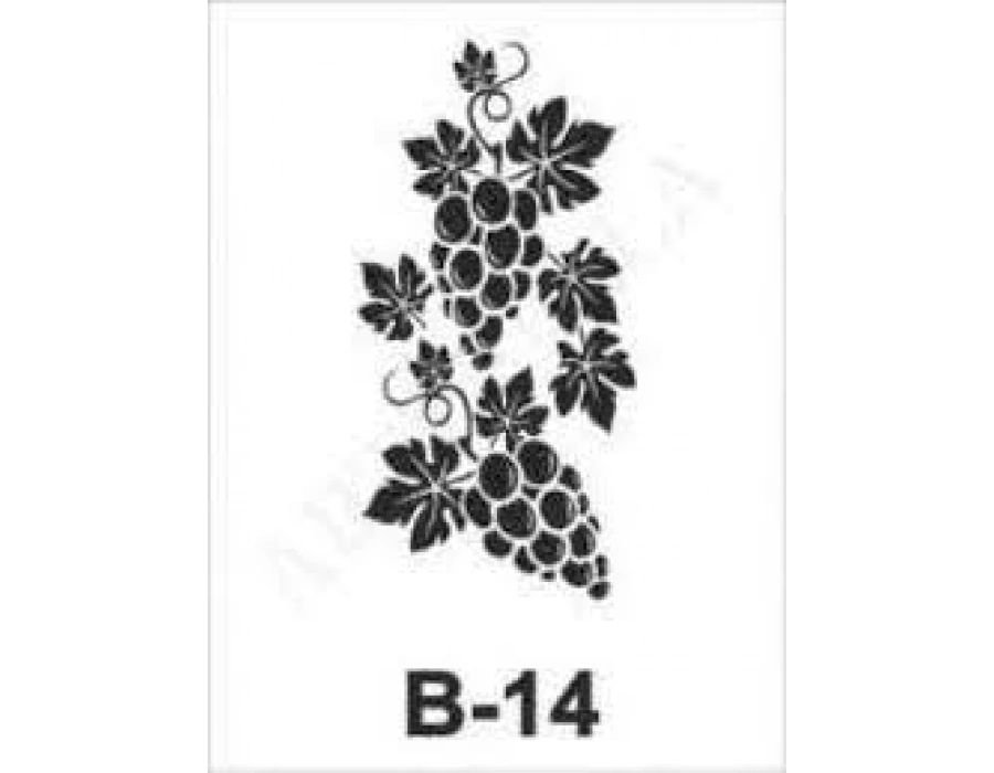 B-14 Artebella Stencil 10x20 Cm