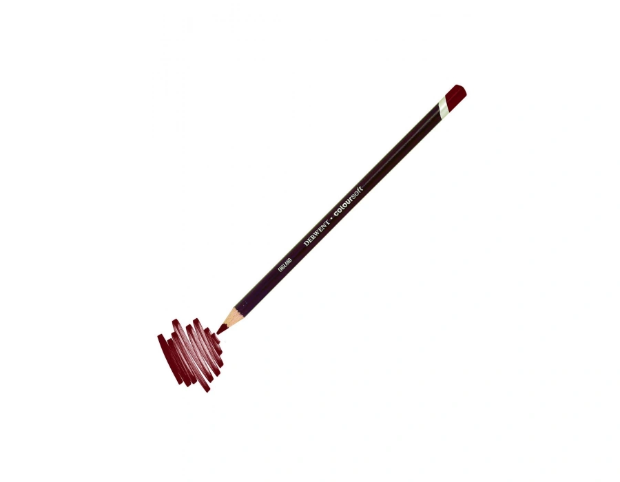 Derwent Coloursoft Kuru Boya Kalemi C130 Deep Red