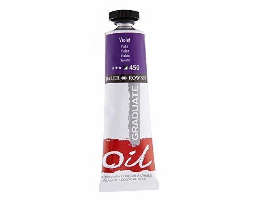 Daler Rowney Graduate Yağlı Boya 38ml 450 Violet