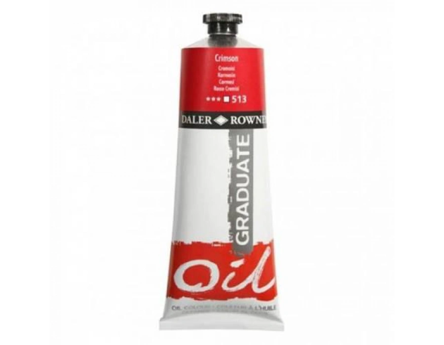 Daler Rowney Graduate Yağlı Boya 38ml 513 Crimson
