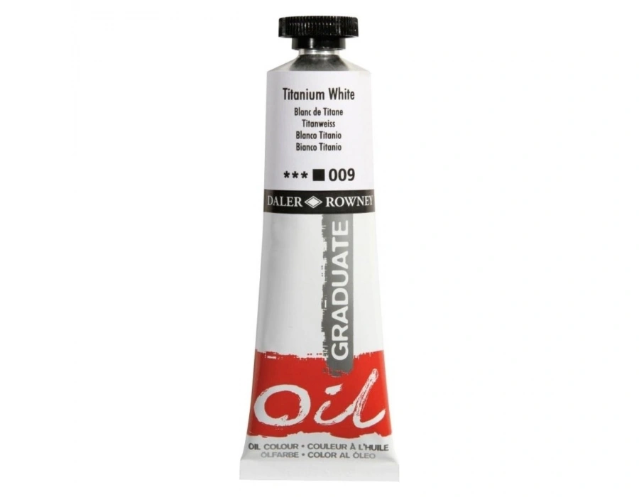 Daler Rowney Yağlı Boya Graduate 38 ML-009 Titanium White