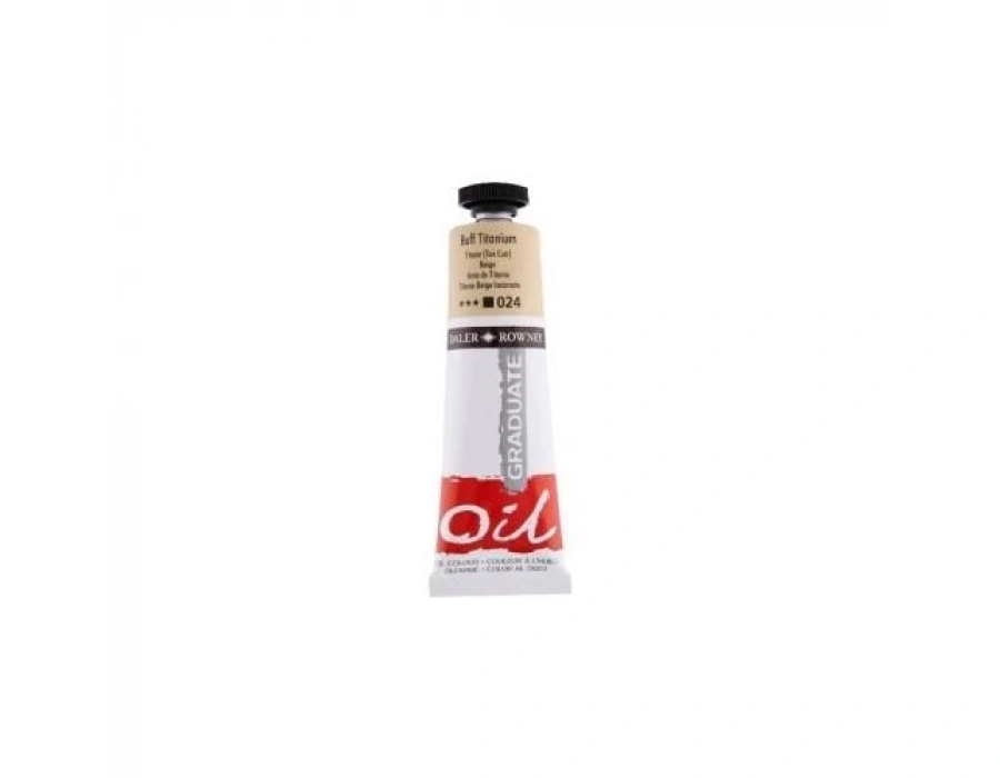 Daler Rowney Graduate Yağlı Boya 38 ml 024 Buff Titanium