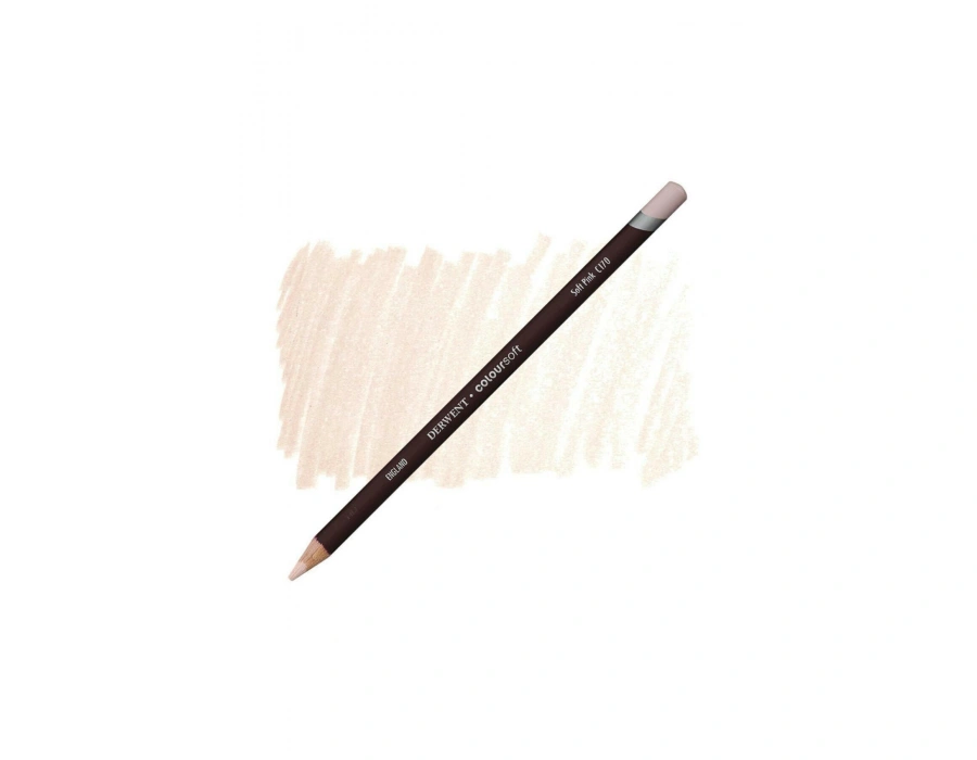 Derwent Coloursoft Pencil Yumuşak Kuruboya Kalemi C170 Soft Pink