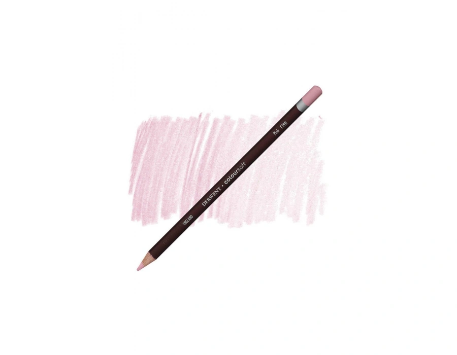 Derwent Coloursoft Pencil Yumuşak Kuruboya Kalemi C190 Pink