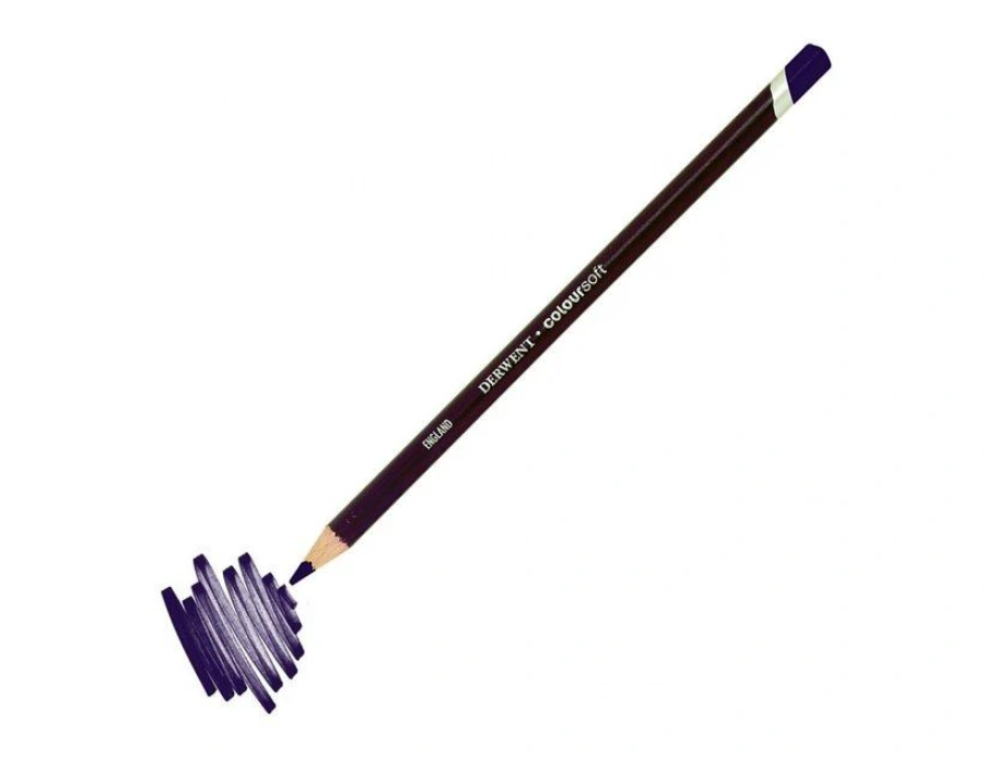 Derwent Coloursoft Pencil Yumuşak Kuru Boya Kalemi C270 Royal Pur