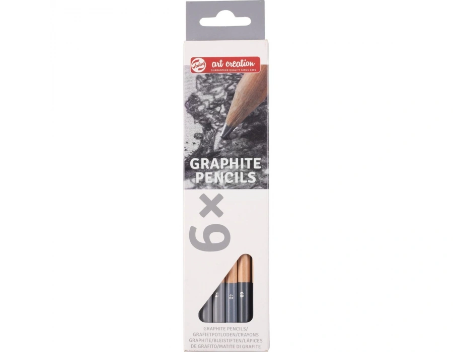 Talens Art Creation Graphite Pencils Dereceli Karakalem Eskiz Çizim Seti 6lı