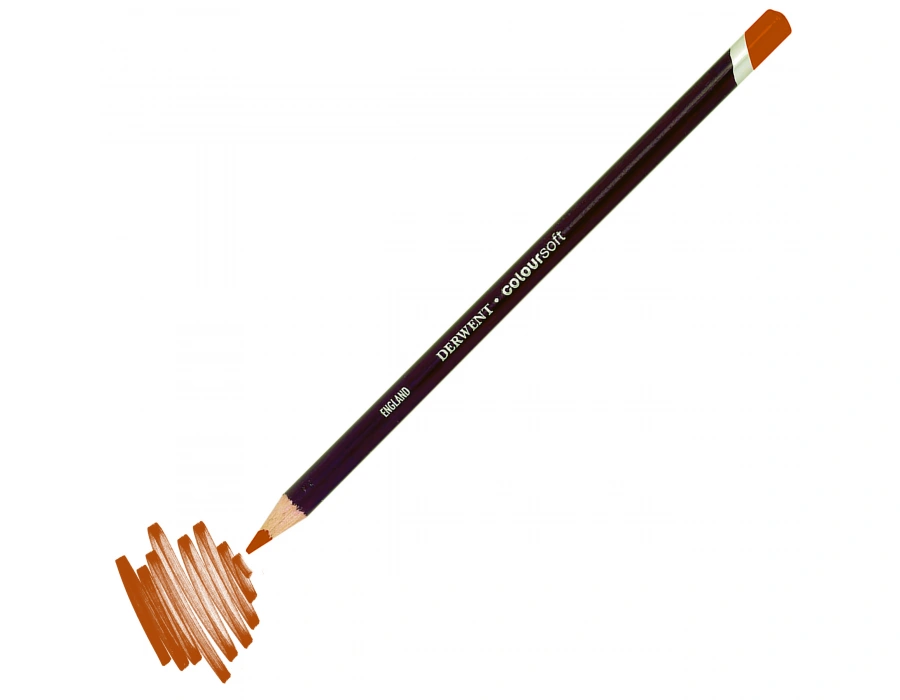 Derwent Coloursoft Kuru Boya Kalemi C070 Orange