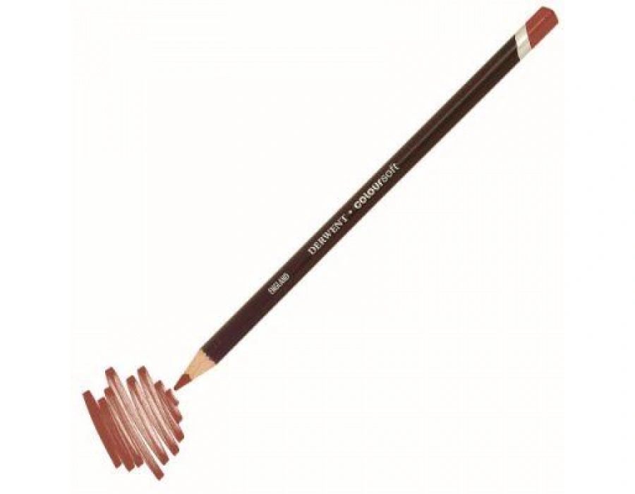 Derwent Coloursoft Kuru Boya Kalemi C620 Mid Terracotta