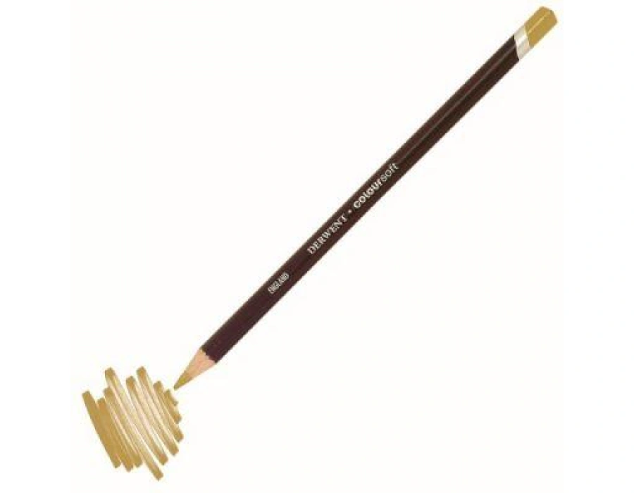 Derwent Coloursoft Kuru Boya Kalemi C050 Yellow Ochre