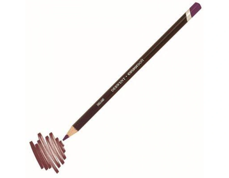 Derwent Coloursoft Kuru Boya Kalemi C240 Bright Purple