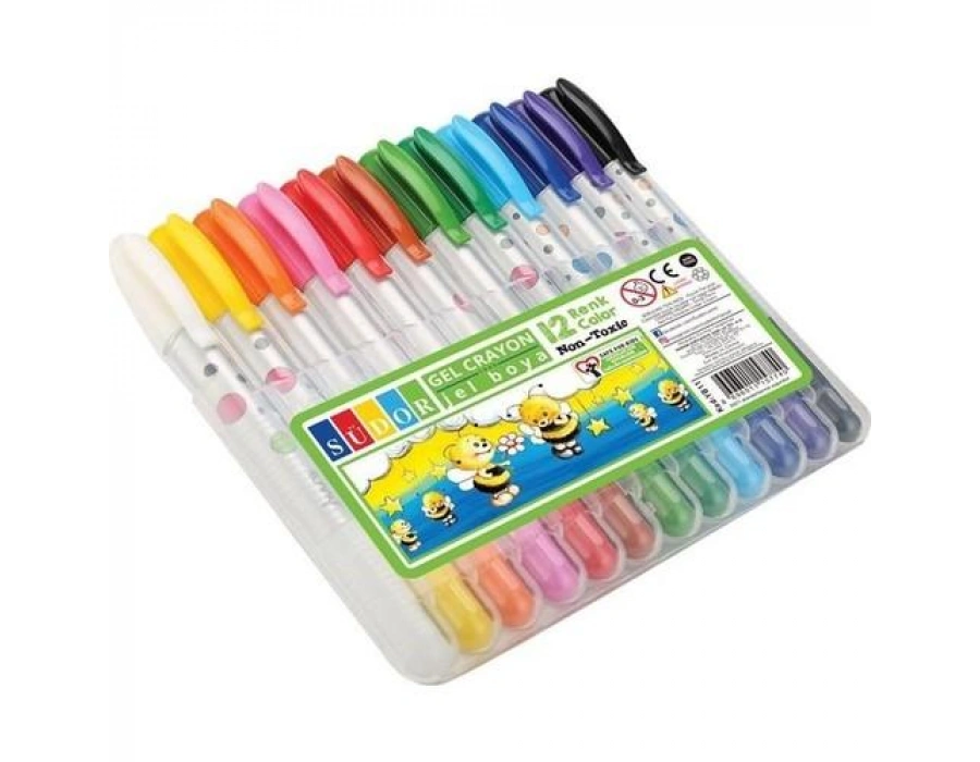 Südor Jel Boya Plastik Kutu 12li