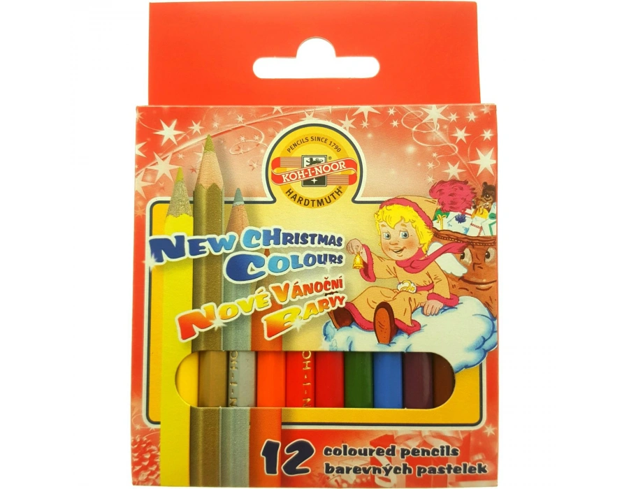 Koh-I Noor Mini Kuruboya Seti 12 Renk N:3622