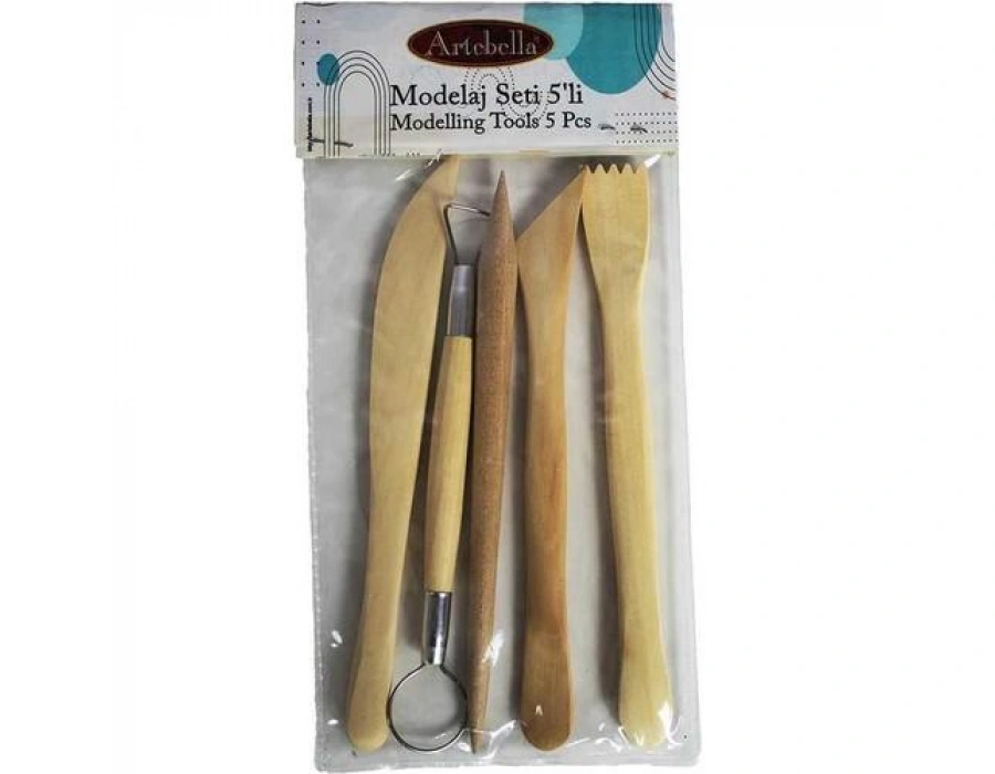 Artebella MKS001 Modelaj Kalemi Seti 5li Ebeşuar