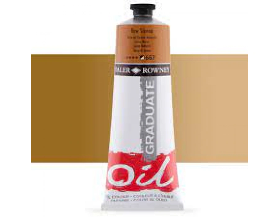 Daler Rowney Graduate Yağlı Boya 38ml 667 Raw Sienna
