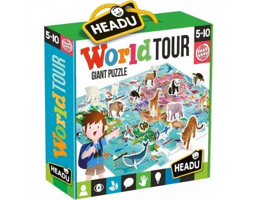 HEADU WORLD TOUR (5-10 YAŞ) Dünya Turu Oyunu