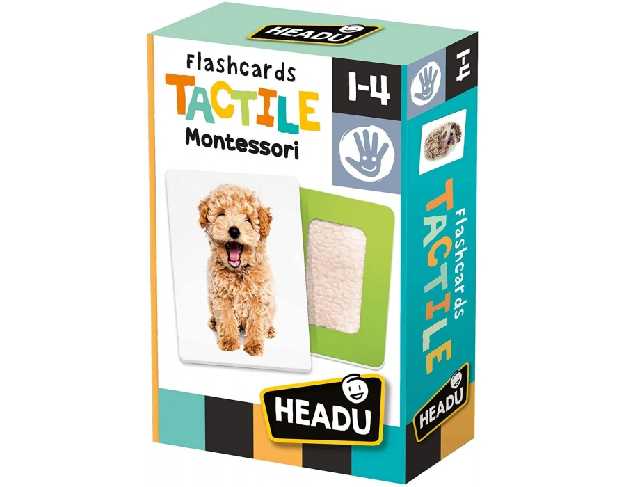 HEADU FLASHCARDS TACTILE MONTESSORİ (1-4 YAŞ)