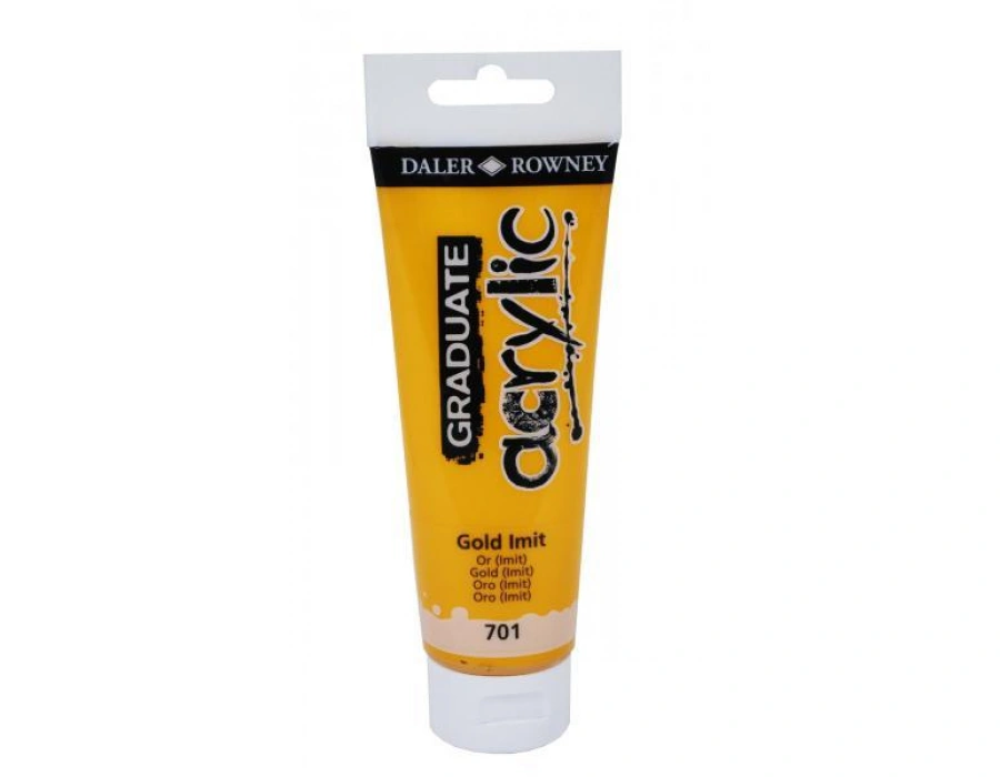 DALER ROWNEY 120 ML GRADUATE AKRİLİK BOYA 701 GOLD