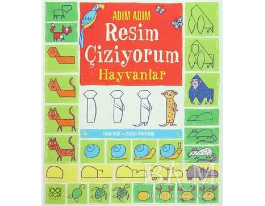 Adım adım resim çiziyorum hayvanlar