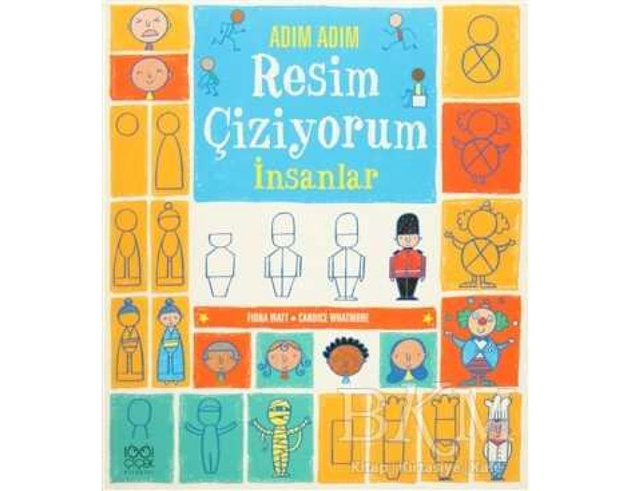 Adım adım resim çiziyorum insanlar