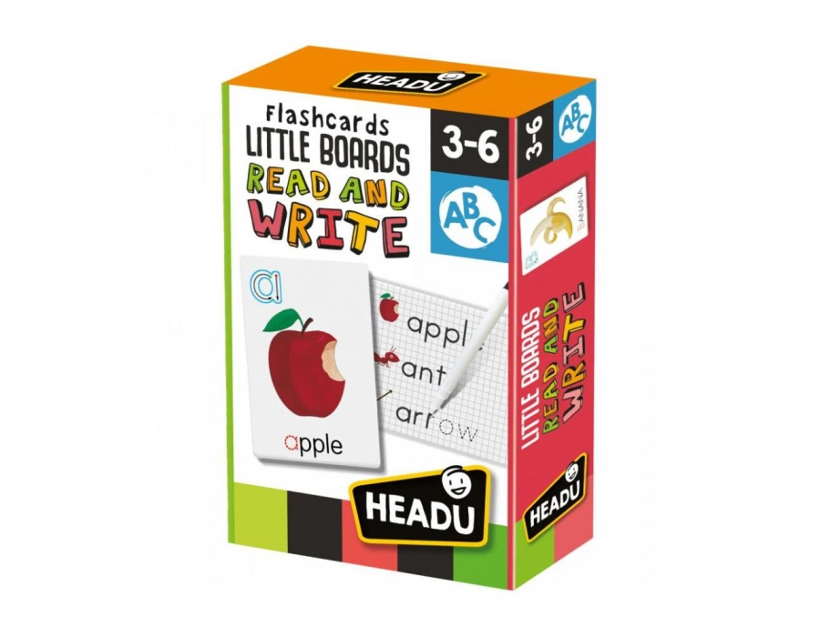 HEADU FLASHCARDS LITTLE BOARDS READ AND WRITE (3-6 YAŞ)