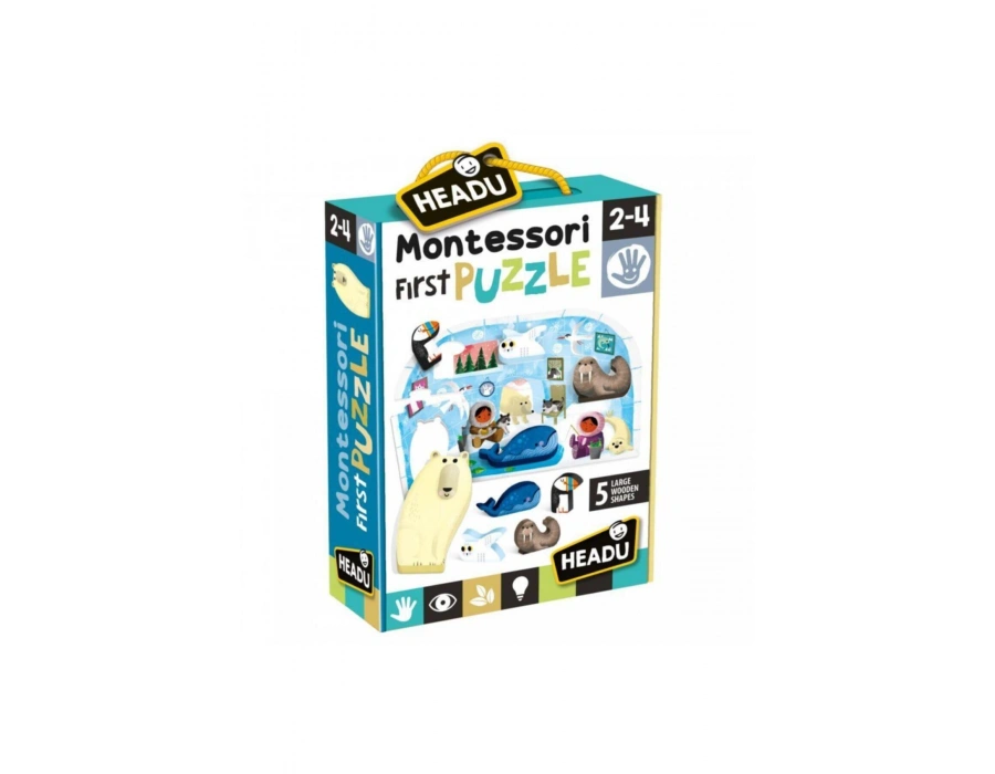 HEADU MONTESSORI FIRST PUZZLE POLE (2-4 YAŞ)