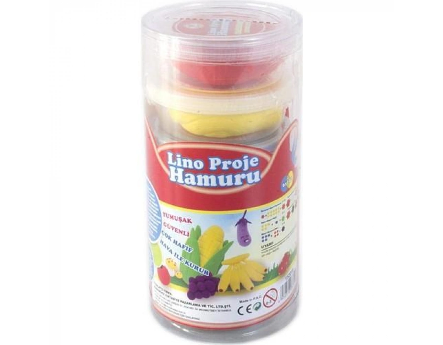 LİNO PROJE OYUN HAMURU 14 GR. 6LI PVC KT.