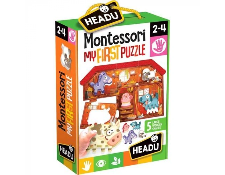 HEADU MONTESSORI FIRST PUZZLE THE FARM (2-4 YAŞ)