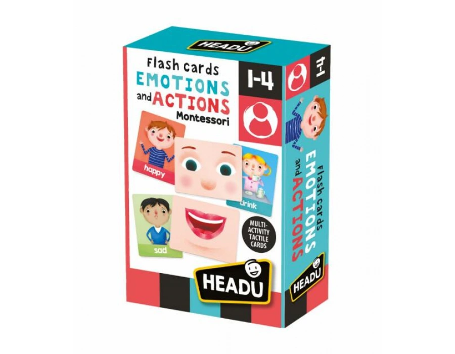 HEADU FLASHCARDS EMOTIONS AND ACTIONS (1-4 YAŞ)