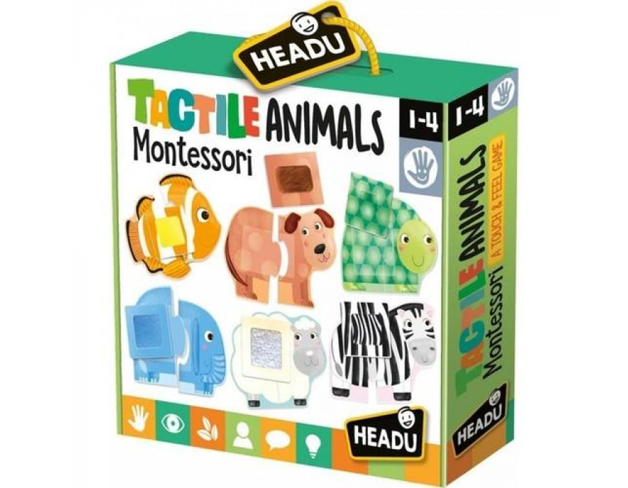 HEADU TACTILE ANIMALS MONTESSORI (1-4 YAŞ)
