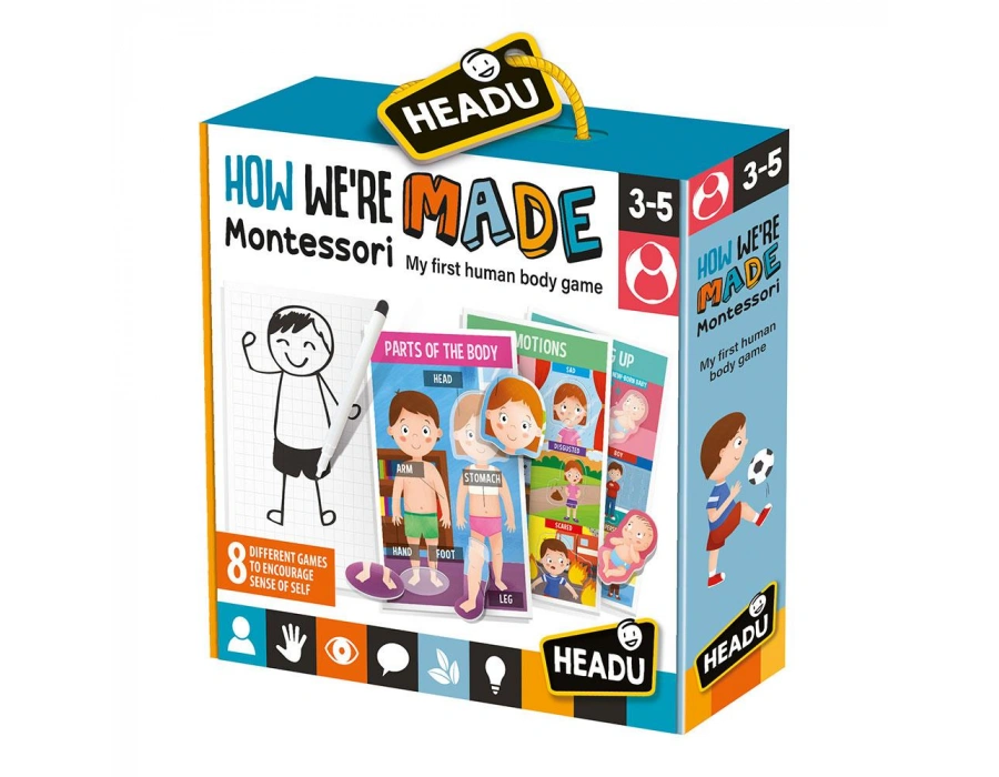 HEADU HOW WE ARE MADE MONTESSORI (3-5 YAŞ)