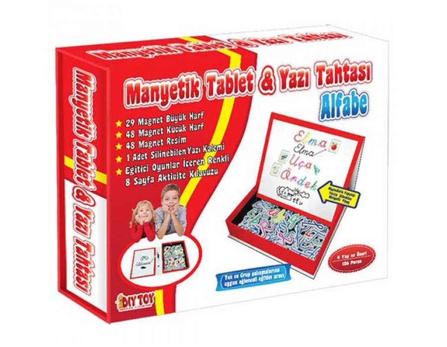 Diytoy 7910 Manyetik Tablet Alfabe Seti