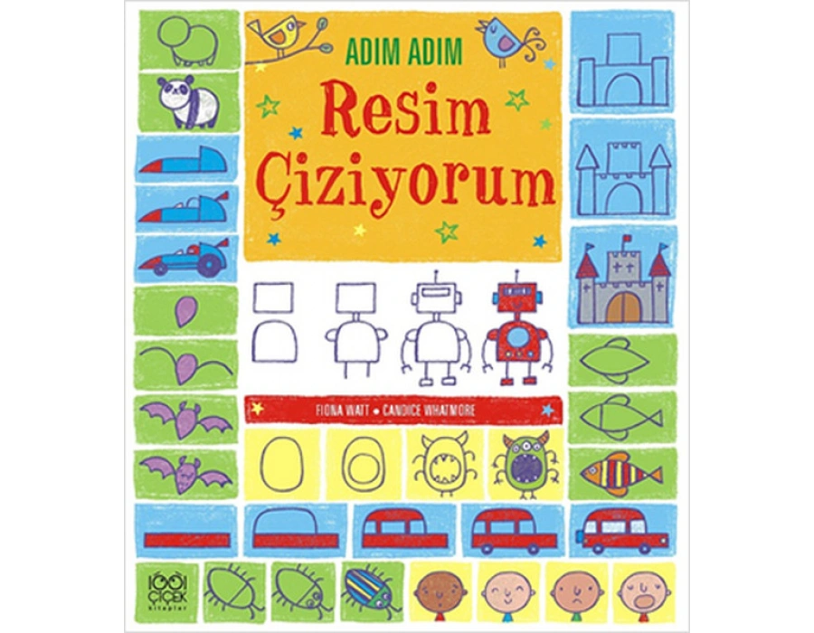Adım adım resim çiziyorum dinazorlar