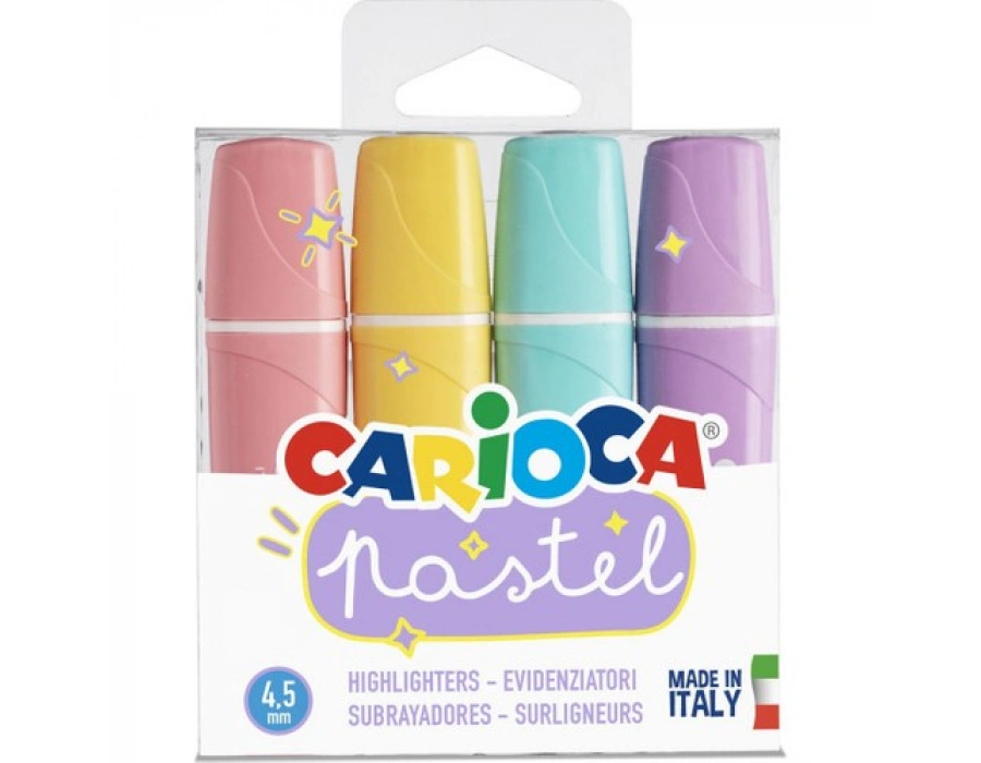 CARİOCA PASTEL İŞARETLEME KALEMİ 4LÜ
