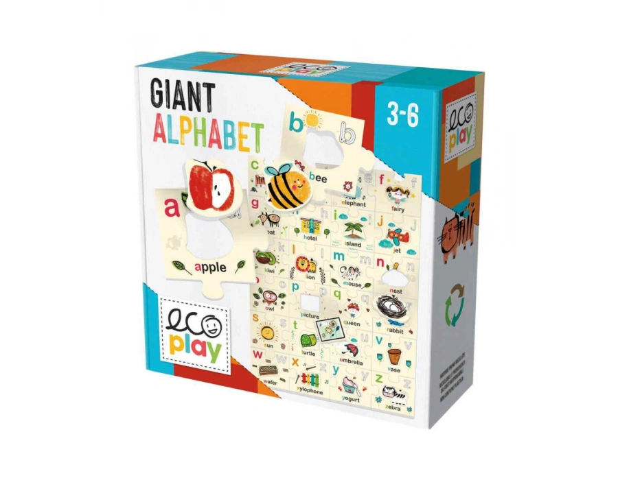 HEADU ECOPLAY GIANT ALPHABET (3-6 YAŞ)