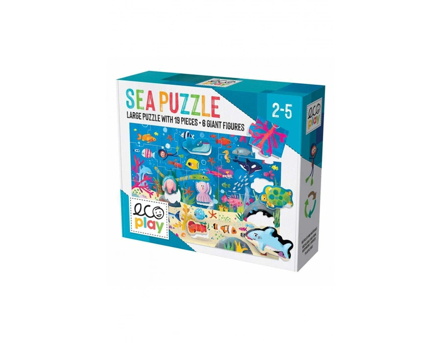 HEADU ECOPLAY SHAPED PUZZLE SEA (2-5 YAŞ)