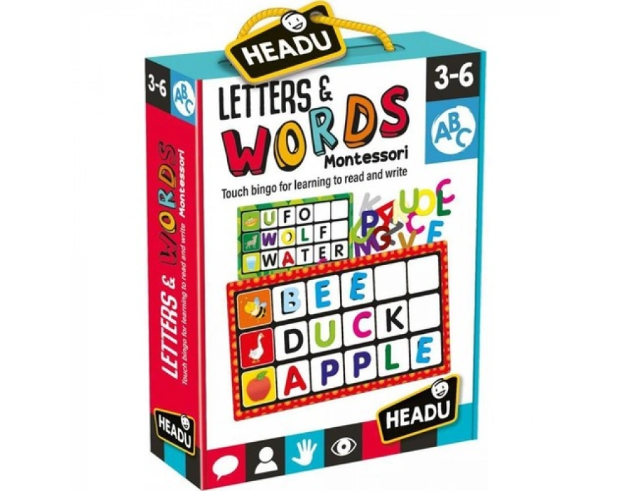 HEADU MONTESSORI LETTER & WORDS (3-6 YAŞ)