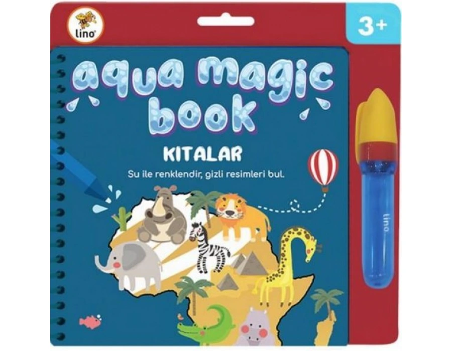 LİNO AQUA MAGİC BOOK KITALAR (SİHİRLİ BOYAMA KİTABI)