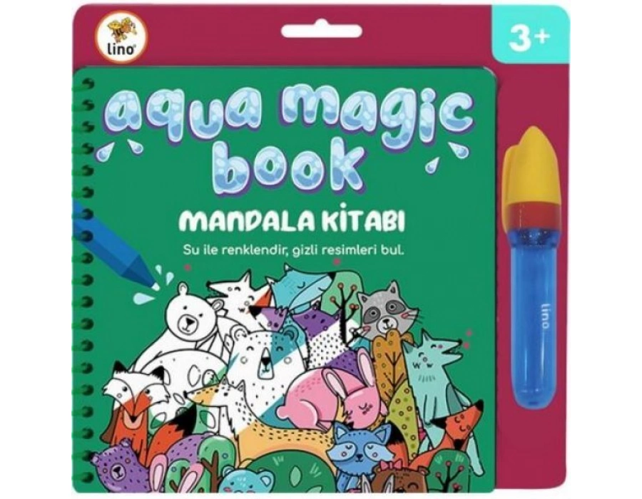 LİNO AQUA MAGİC BOOK MANDALA (SİHİRLİ BOYAMA KİTABI)