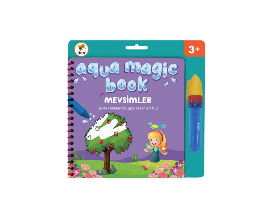 LİNO AQUA MAGİC BOOK MEVSİMLER (SİHİRLİ BOYAMA KİTABI)