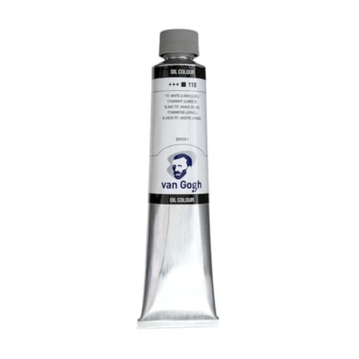 Talens Van Gogh Yağlı Boya 40 ml. 118 Titanium White (Linseed Oil)