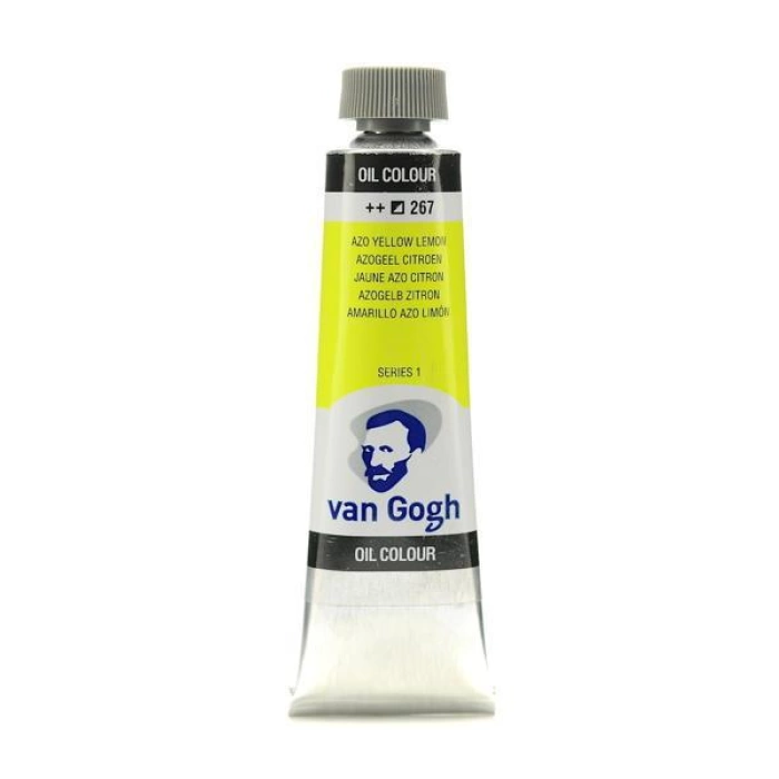 Talens Van Gogh Yağlı Boya 40 ml Seri 1 267 Azo Yellow Lemon