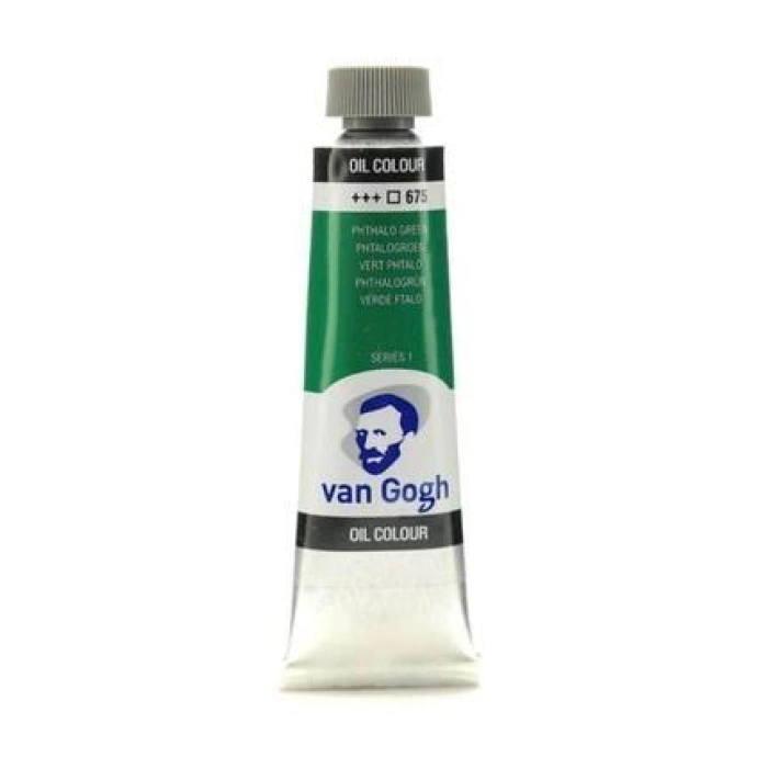 Talens Van Gogh Yağlı Boya 40 ml. 675 Phthalo Green