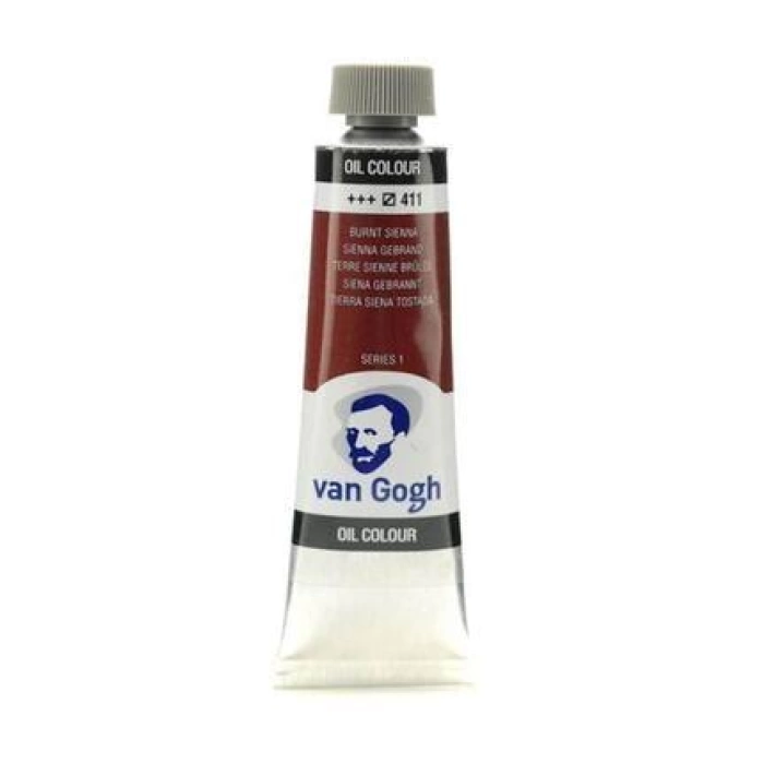 Talens Van Gogh Yağlı Boya 40 ml. 411 Burnt Sienna