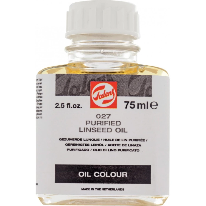 oil Talens LINSEED OIL PURIFIED 027 75ML (SAF KETEN YAĞI)