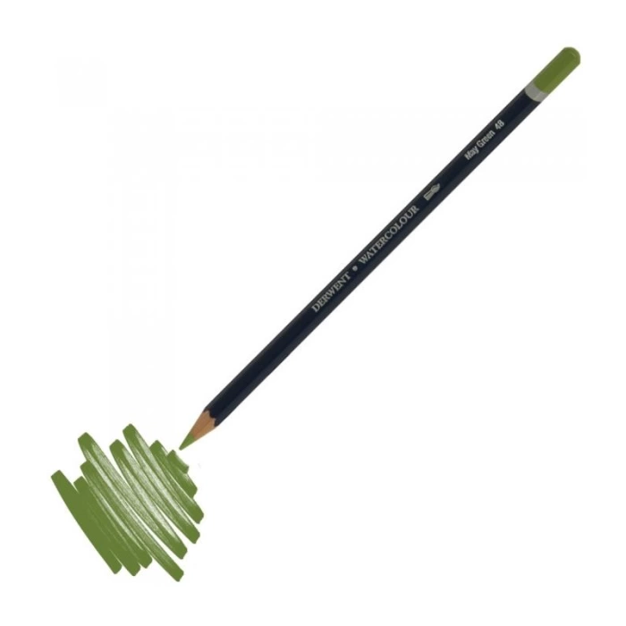 Derwent Watercolour Pencil Suluboya Kalemi 48 May Green